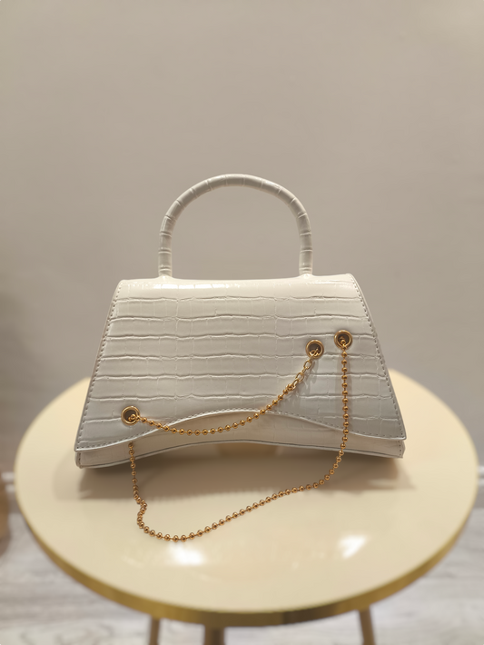 Stylish faux style handbag for woman